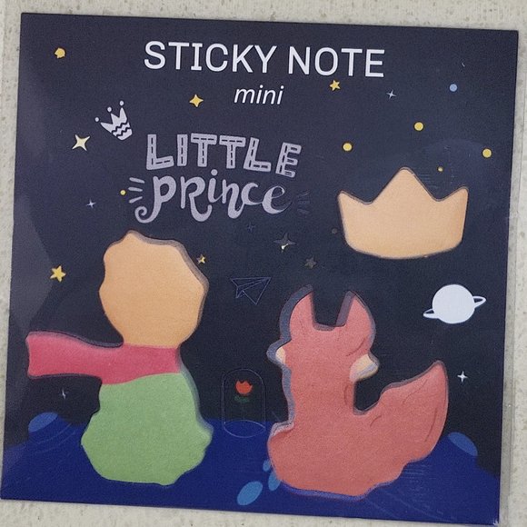 Kawaii "The Little Prince" sticky note memo pad notepad - Picture 1 of 1